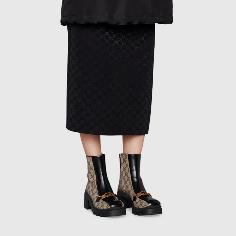 GUCCI Interlocking G Horsebit Boot